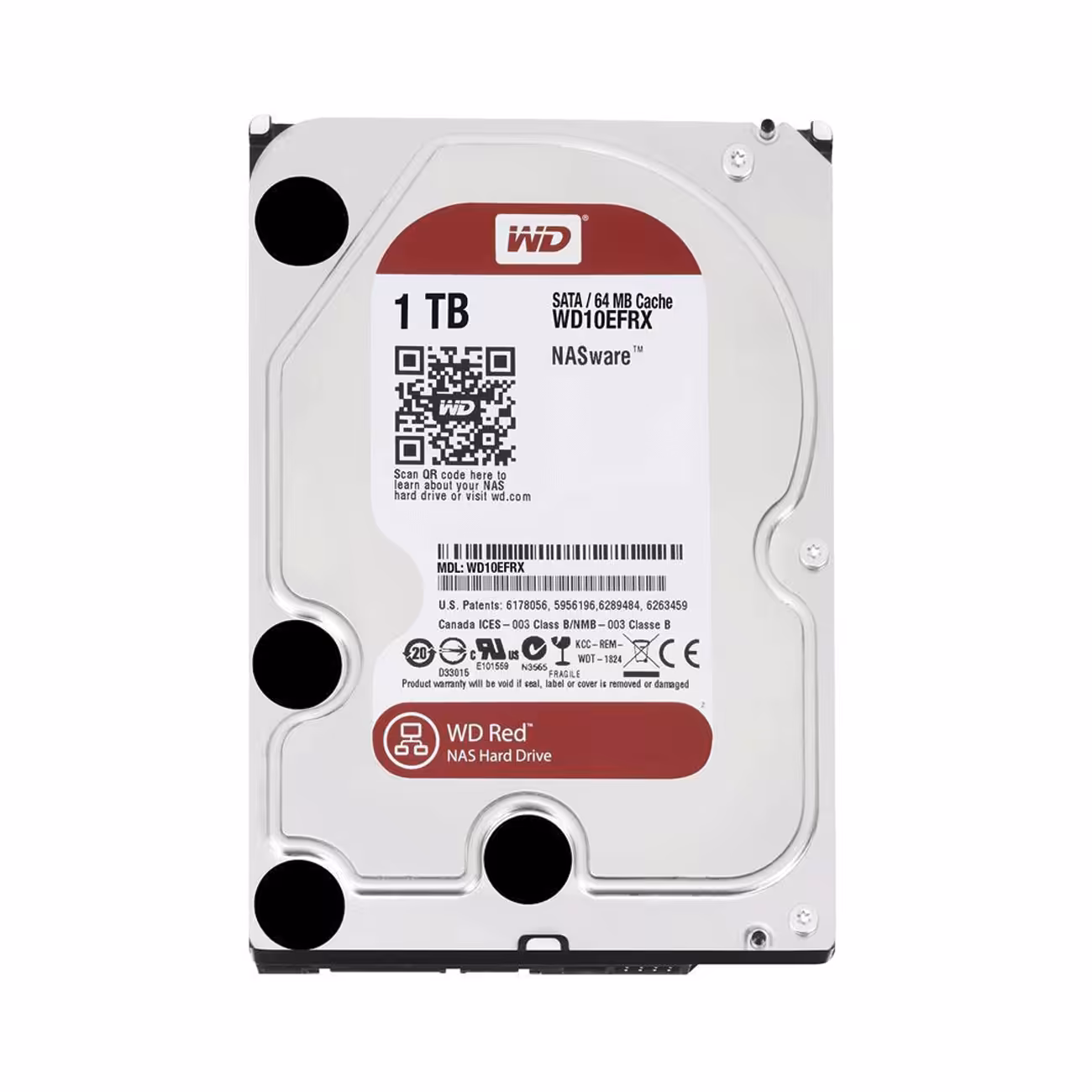 هارد دیسک اینترنال وسترن 1T Red WD
