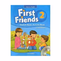 کتاب first friends 2 american اثر susan lannuzzi انتشارات جنگل