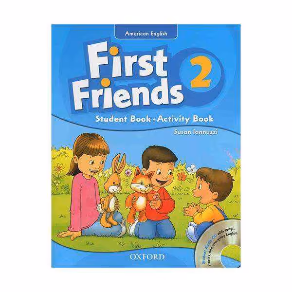 کتاب first friends 2 american اثر susan lannuzzi انتشارات جنگل