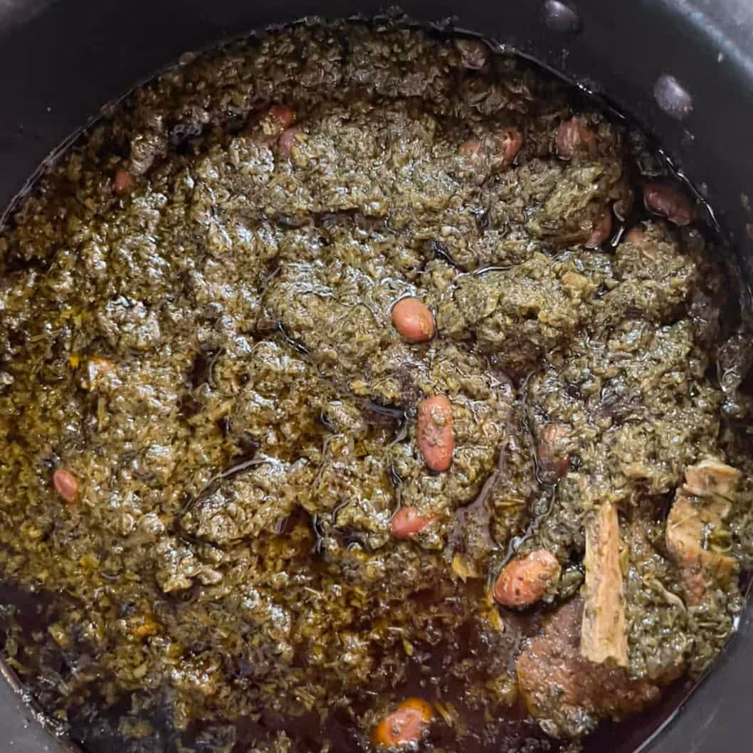 سبزی قرمه سرخ شده(سفارشی)500گرم