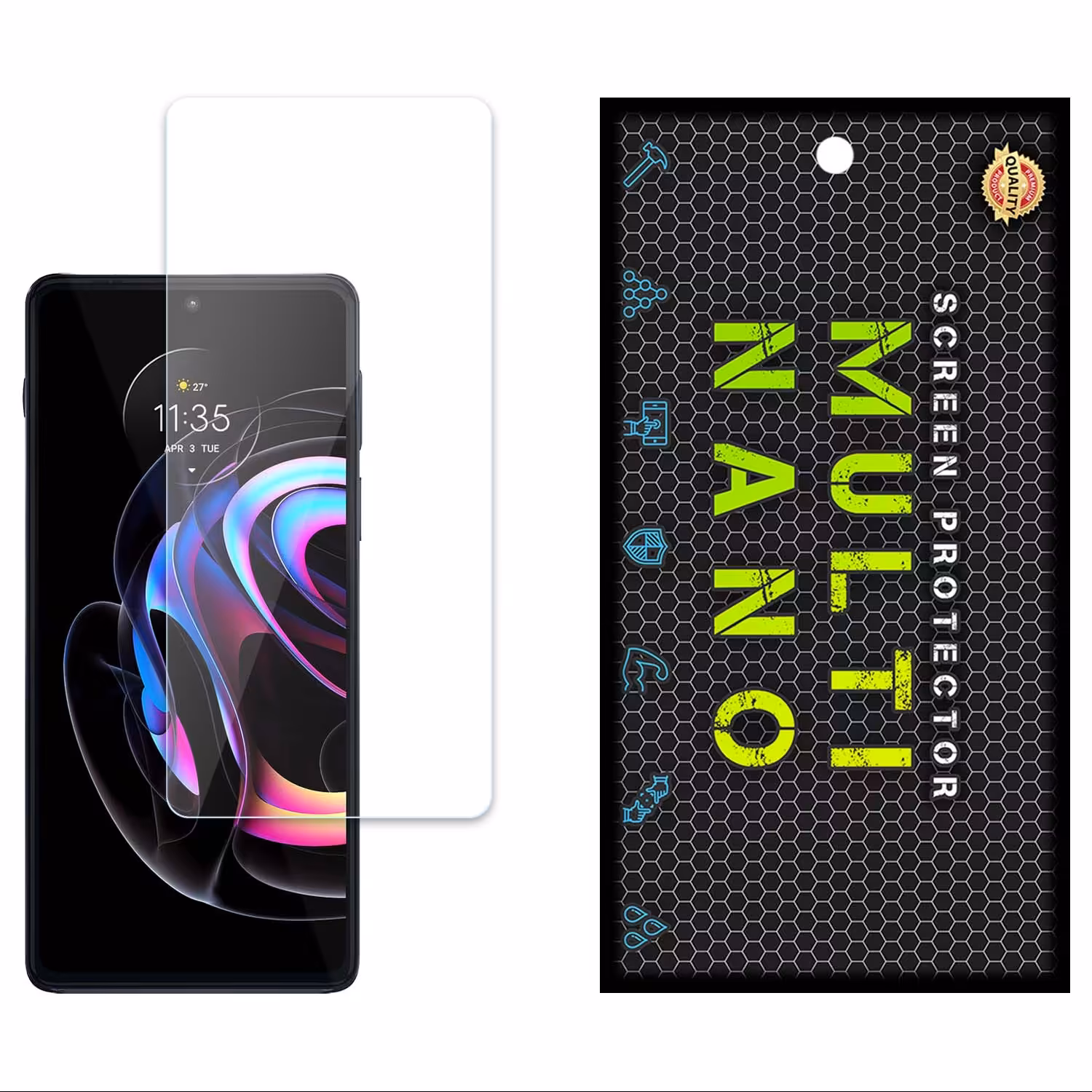 محافظ صفحه نمایش MultiNano مدل X-S1N مناسب برای موبایل موتورولا Edge 20 Pro