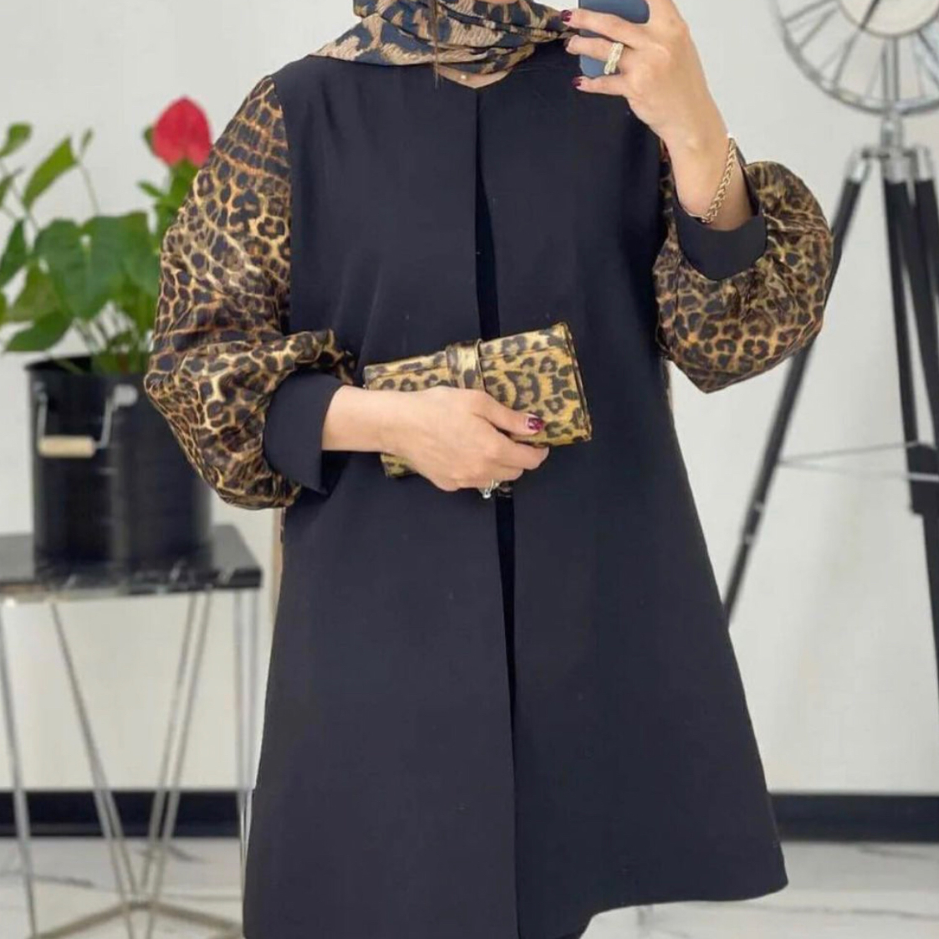 مانتو آستین پفی