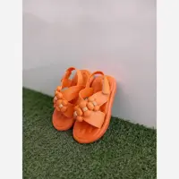 صندل دخترانه مدل دلا نارنجی 