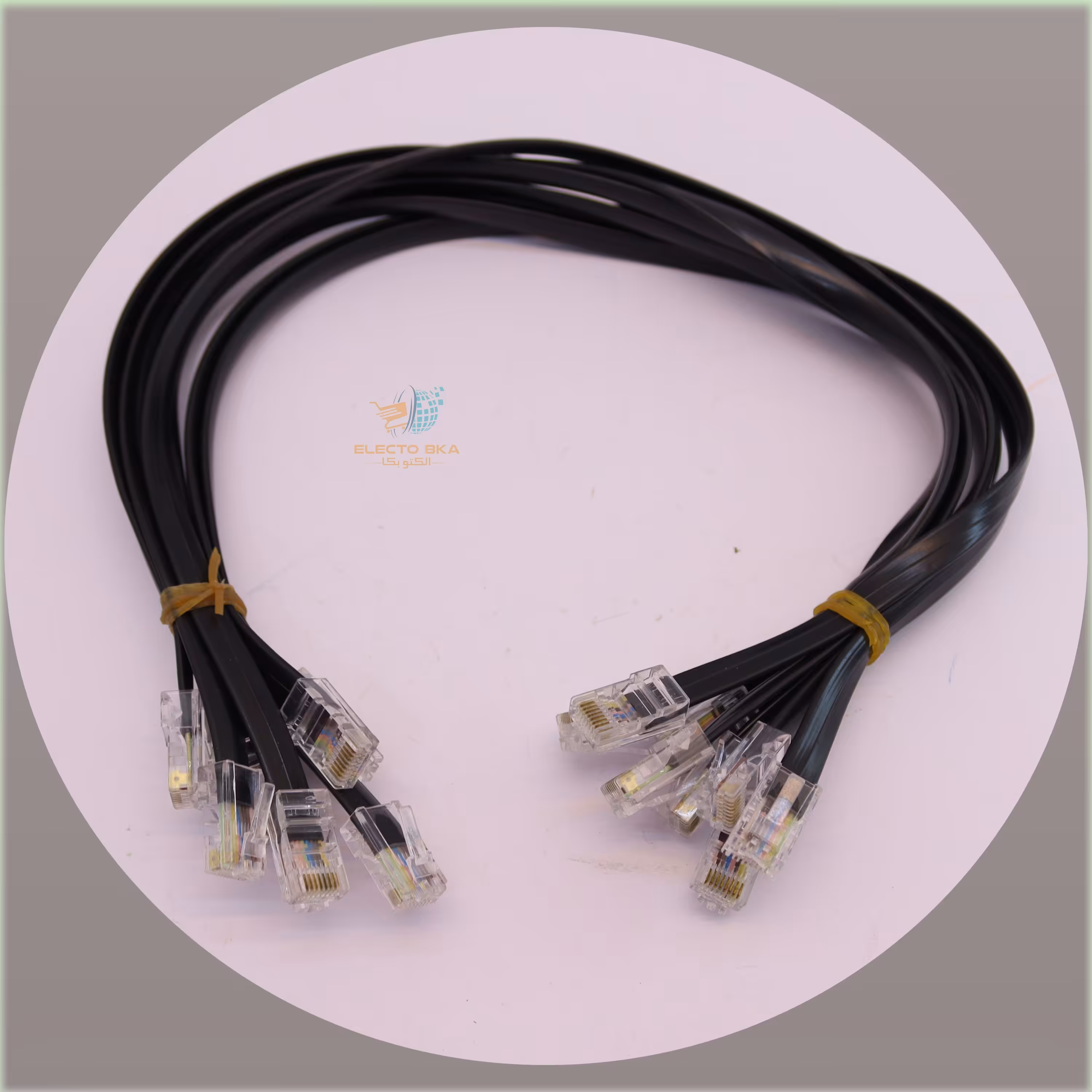 کابل شبکه نیم متری - فروش کلی کابل رابط الکتوبکا 1838