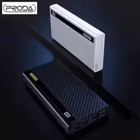 شارژر همراه پرودا مدل PD-P26ظرفیت 20000میلی امپر ساعت