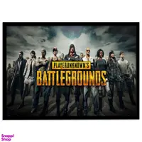 تابلو نوری بکلیت طرح بازی گیم نت Battlegrounds مدل چراغدار B-s1376