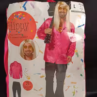 ست لباس نمایشی و تم تولد و پارتی هیپی Hippy برند کارنوال سایز بندی