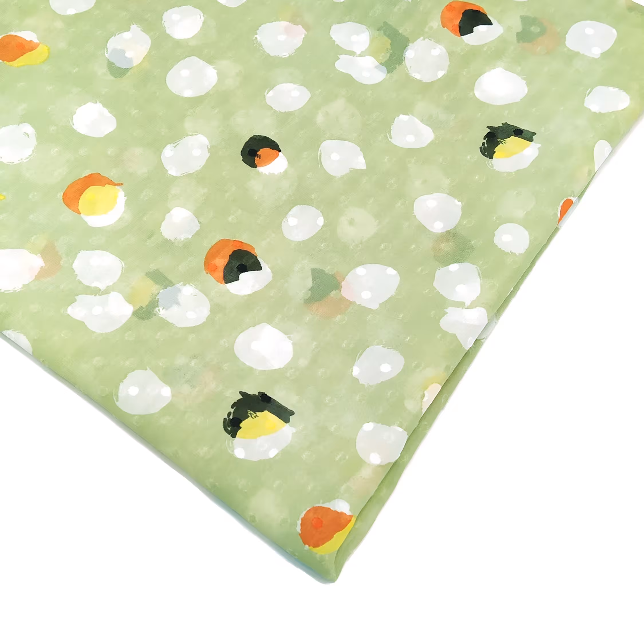 پارچه حریرژوژت اشکی طرح توپ توپی عرض150سانت متری135هزارتومن