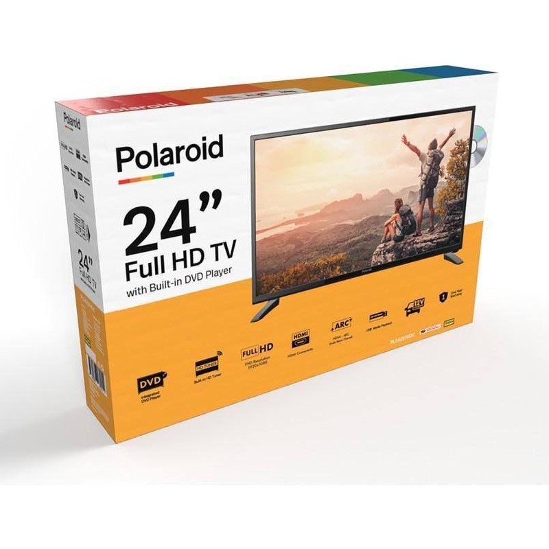 تلویزیون 24 اینجDVD دار مخصوص ماشین آلات 12ولت