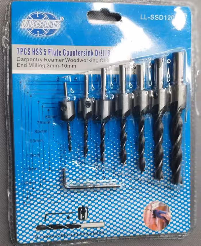 ست مته خزینه(7 پارچه)