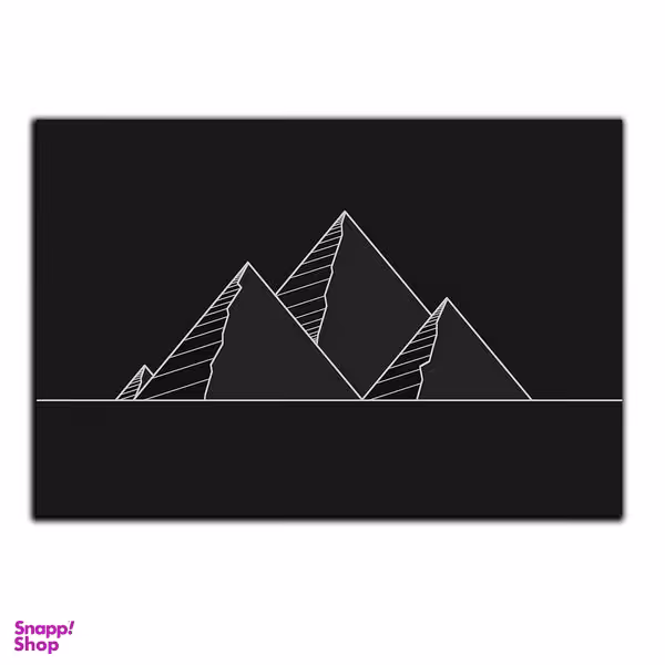 تابلو شاسی بکلیت طرح مینیمال اهرام ثلاثه مدل SH-S5437