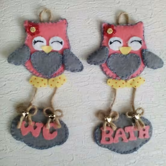 نشانگر سرویس بهداشتی طرح پرنده(پک دوتایی)