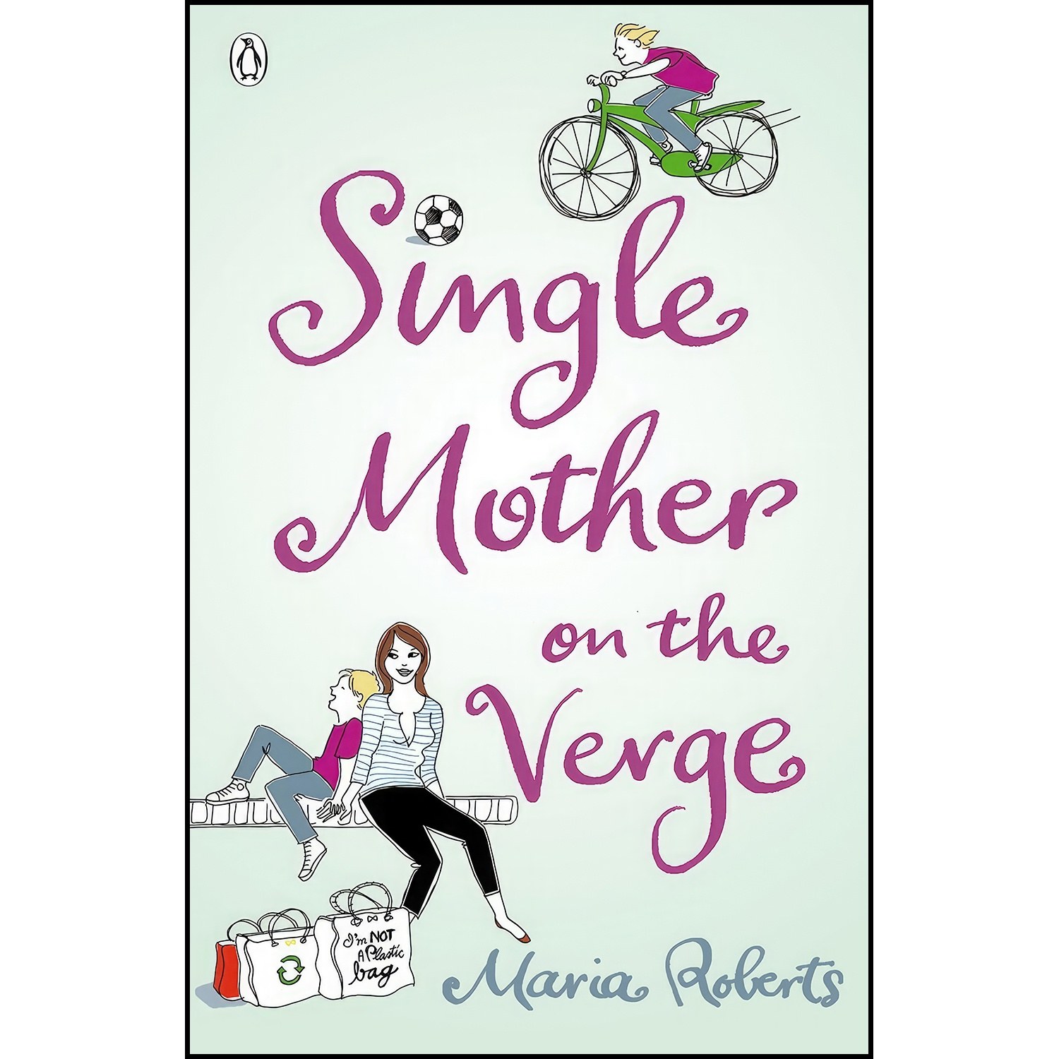 کتاب زبان اصلی Single Mother on the Verge اثر Maria Roberts