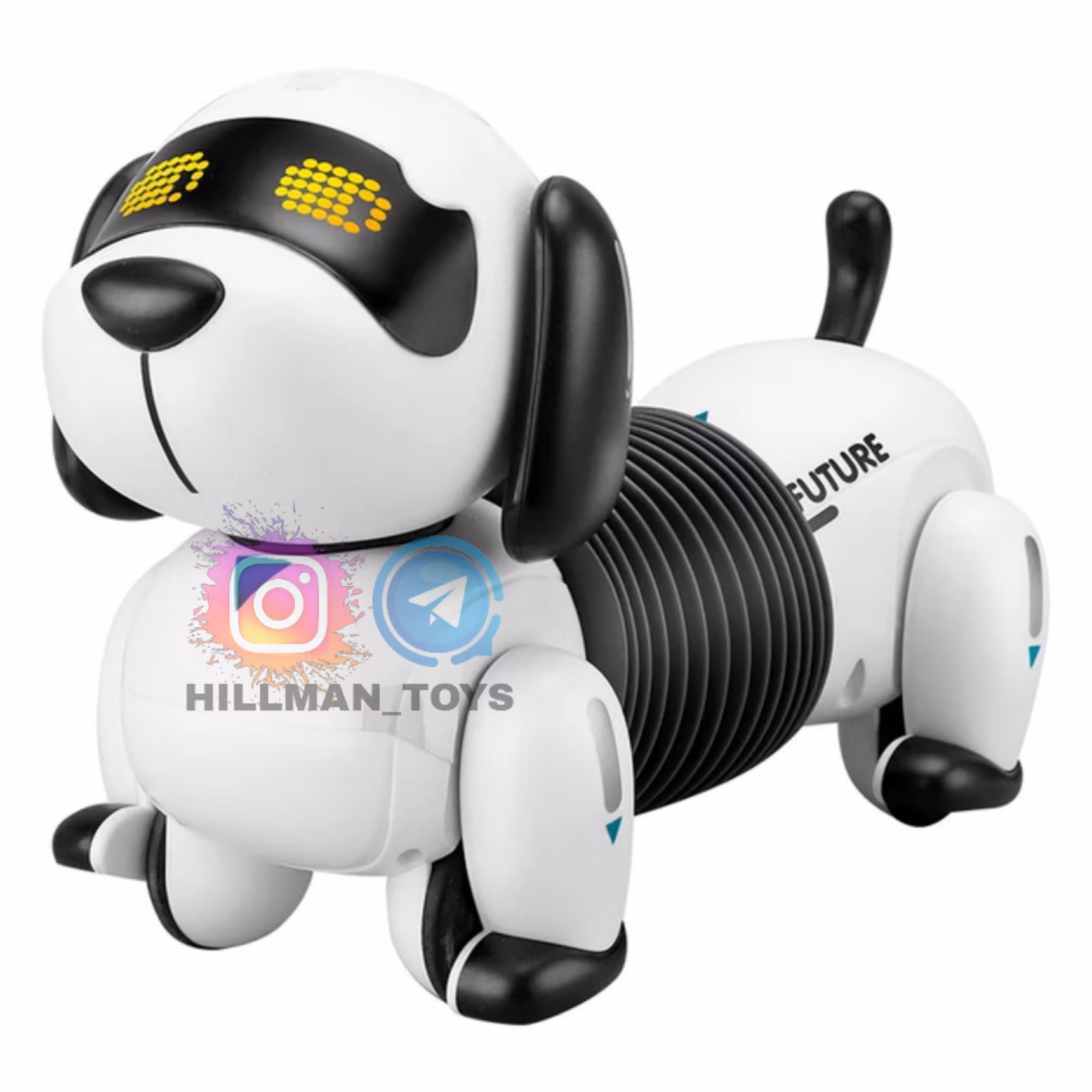 ربات کنترلی سگ هوشمند ایتم k22.باتری شارژی