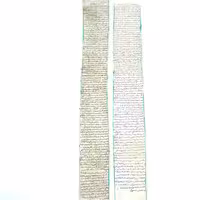 حرز ابی دجانه دست نویس روی پوست حیوان حلال گوشت با رعایت آداب