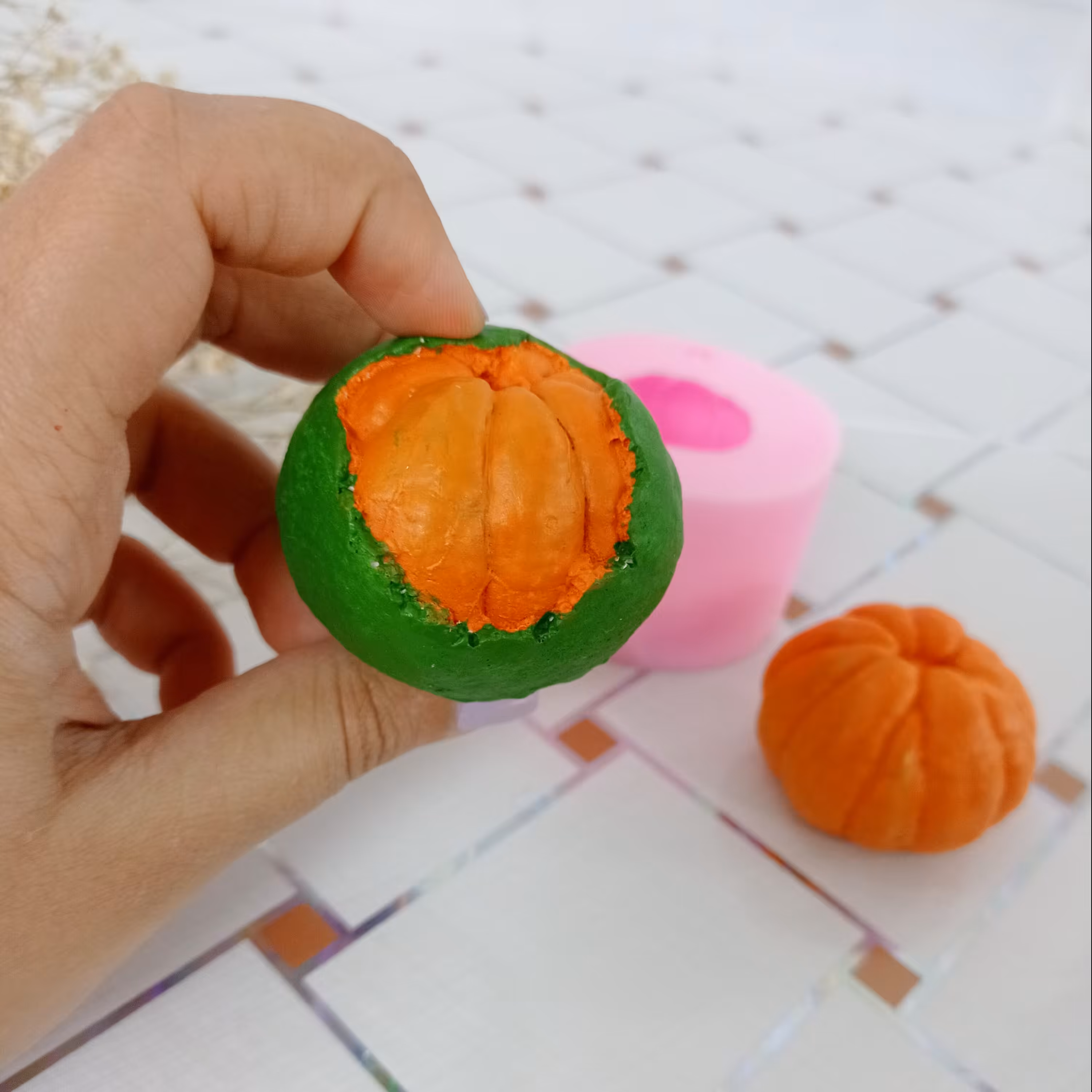 قالب سیلیکونی دو نارنگی 