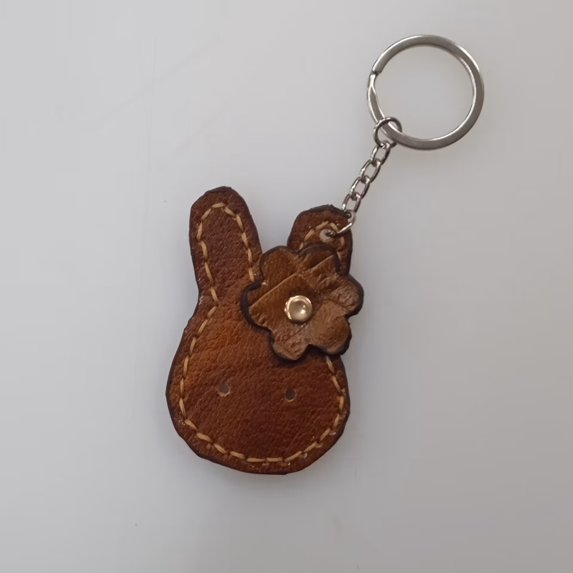 جاکلیدی چرمی مدل خرگوش