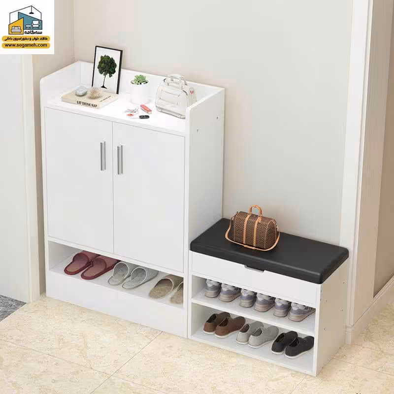 جاکفشی نیمکت دار کد JKP03