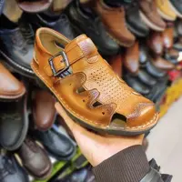 صندل مردانه چرم مارک نگین تبریز از سایز 40 تا 45 