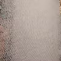 تور ساده سفید مخصوص تزیینات 5 یاردی