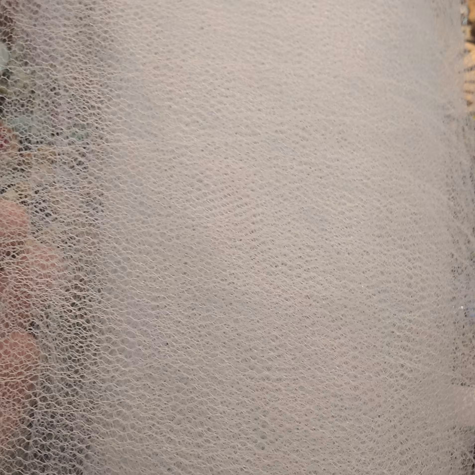 تور ساده سفید مخصوص تزیینات 5 یاردی