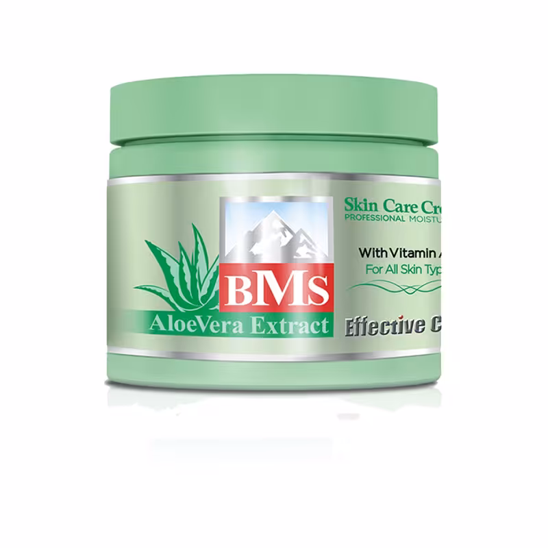 کرم مرطوب کننده بی ام اس مدل آلوئه ورا حجم 200 میلی‌لیتر
