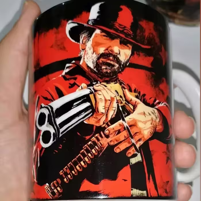 ماگ معمولی گیمینگ رد دد ریدمپشن (کد2)  Red Dead Redemption 2