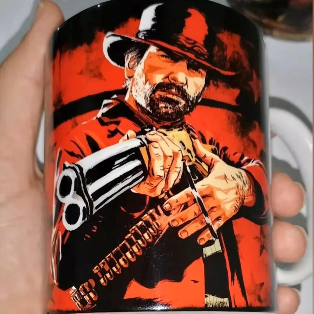 ماگ معمولی گیمینگ رد دد ریدمپشن (کد2)  Red Dead Redemption 2