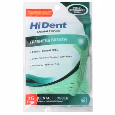 نخ دندان های دنت کد 902 بسته 75 عددی