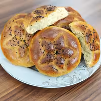 کلوچه زعفرانی ساده 16 تایی