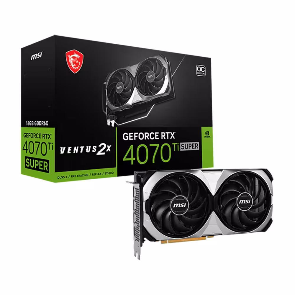 کارت گرافیک ام اس آی MSI RTX 4070 TI SUPER VENTUS 2X OC 16GB