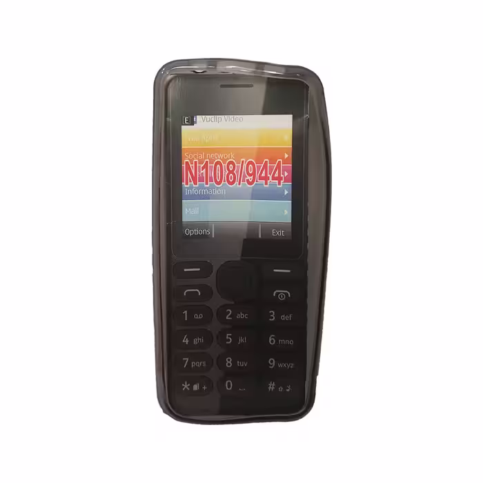 کاور ژله ای گوشی نوکیا Nokia 108 مشکی