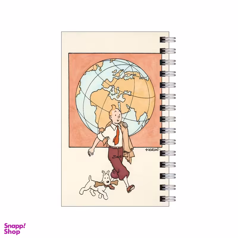 دفترچه یادداشت 60 برگ مدل To Do List طرح تن تن و میلو کد 8027857