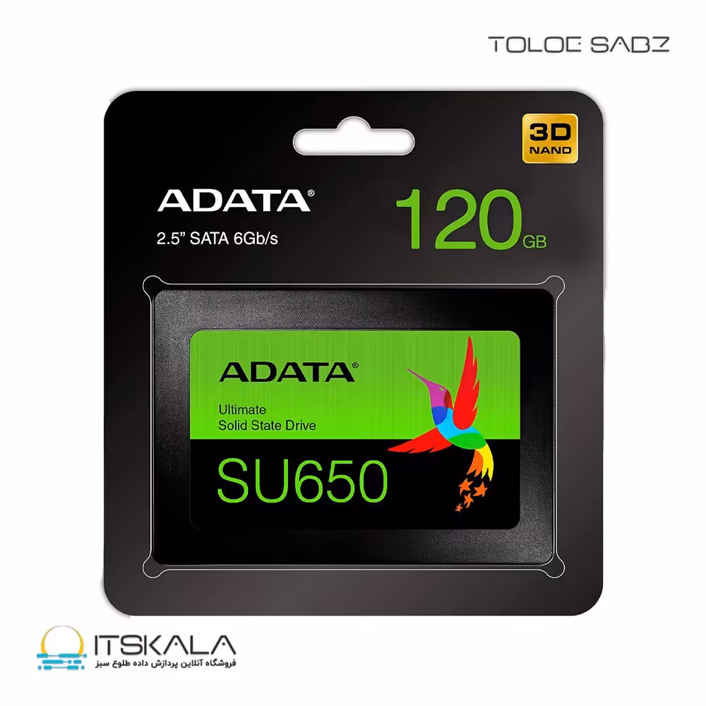 قیمت و خرید حافظه SSD ای دیتا مدل SU650 120GB SATA | ITSKALA