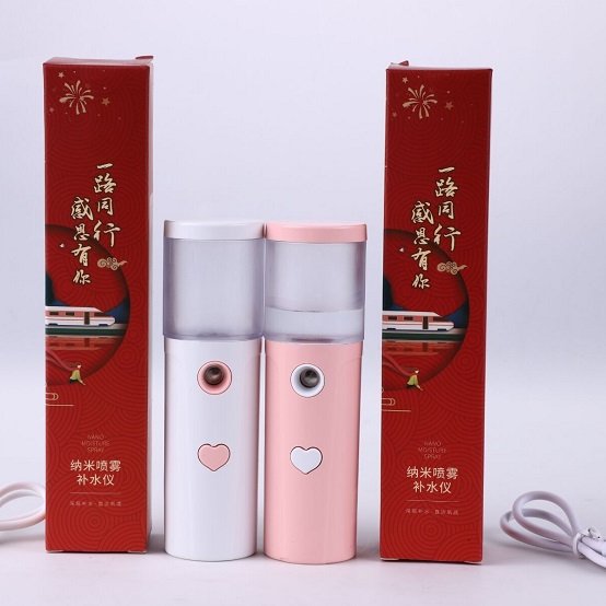 دستگاه بخور سرد قلبی فانتزی رنگ صورتی