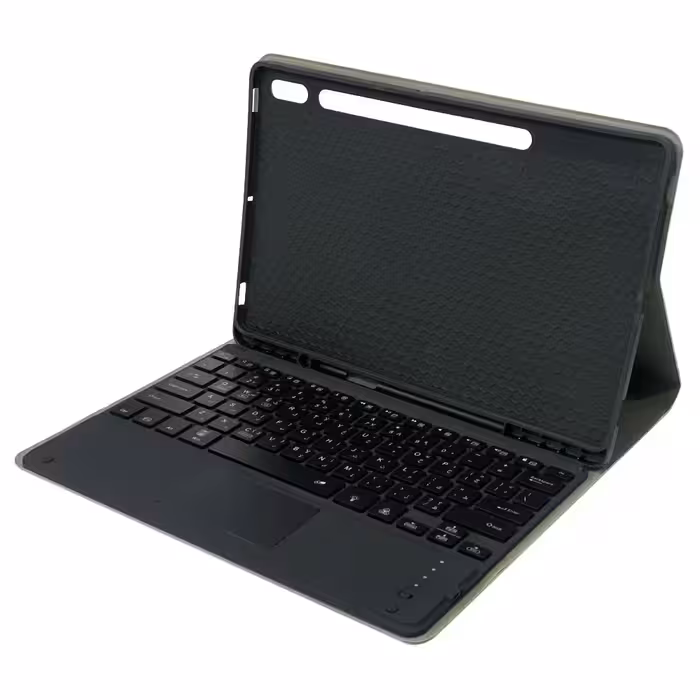 کیف کیبورد دار با موس پد Galaxy Tab S7 Plus T970/T975 / S7 FE T735/T730 / S8 plus X806 / S9 plus