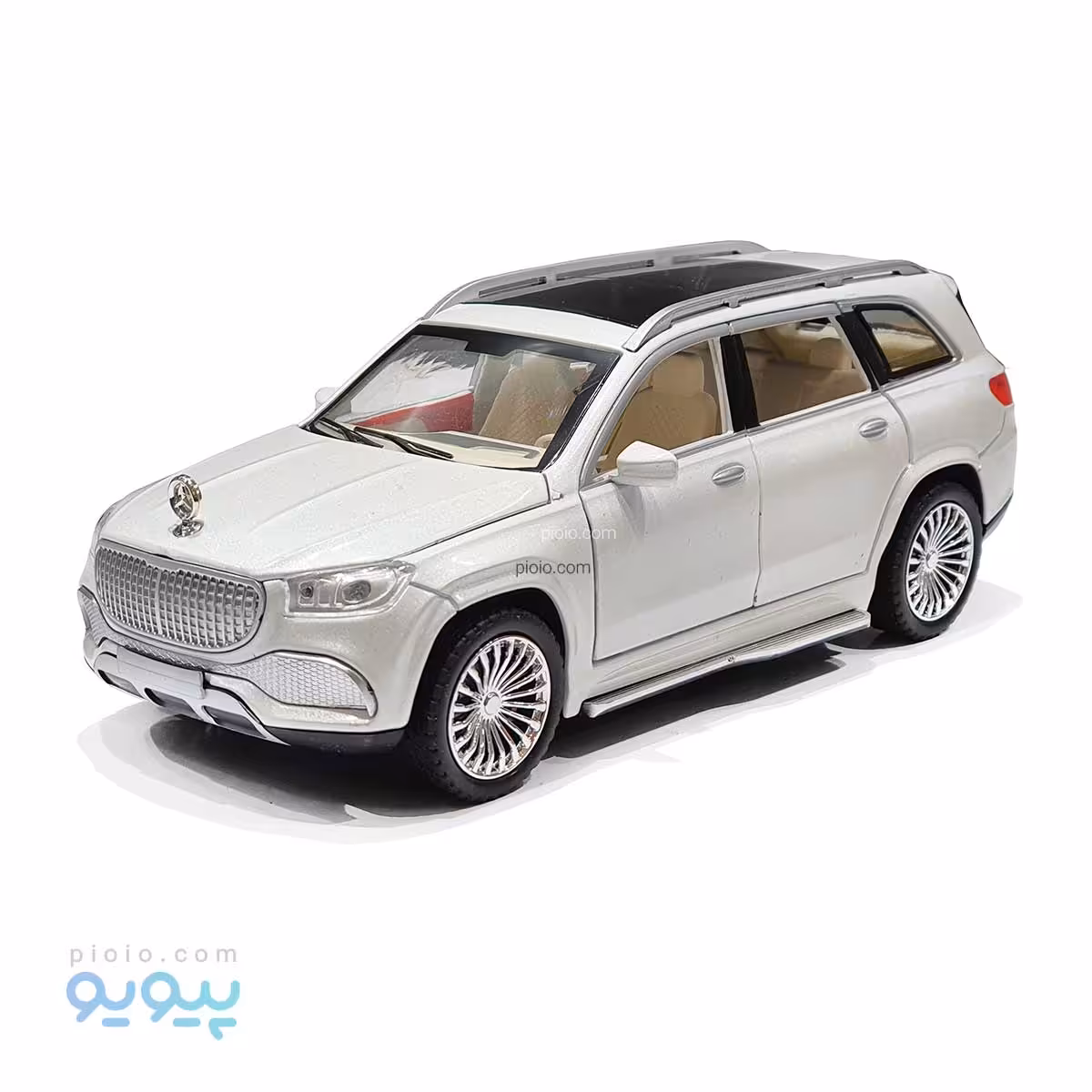 ماکت ماشین فلزی بنز میباخ شاسی بلند GLS600 تک و عمده