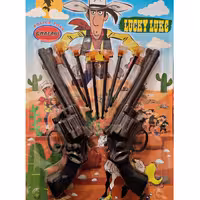 تفنگ اسباب بازی مدل lucky luke 