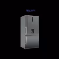 نیکسان یخچال و فریزر با یخساز اتوماتیک مدل RF8410N-E2 ICE استیل (هزینه ارسال بصورت پس کرایه و برعهده خریدار محترم هست)  