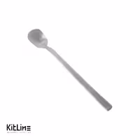 قاشق کافه گلاسه صنایع استیل مدل میلان تمام مات