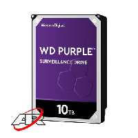 هارد دیسک اینترنال وسترن دیجیتال مدل **Purple 10TB WD102PU