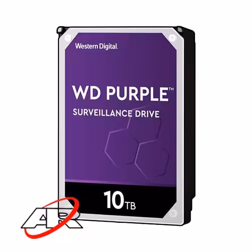 هارد دیسک اینترنال وسترن دیجیتال مدل **Purple 10TB WD102PU