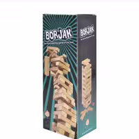 بازی فکری برجک علی کوچولو چوبی 51 عددی  JENGA

