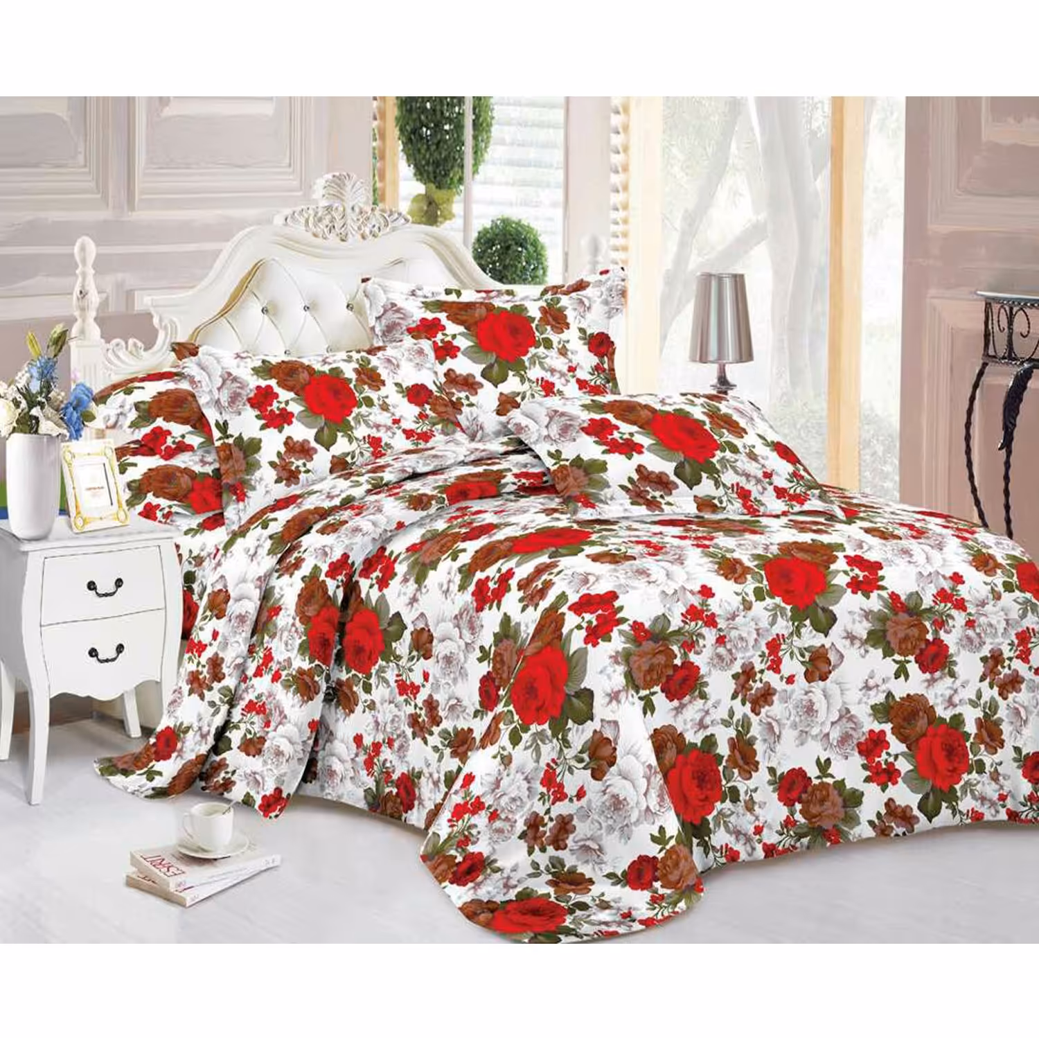 سرویس روتختی مدل  پونا  دو نفره 6 تکه