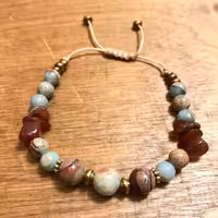 دستبند سنگ اصل و زیبا