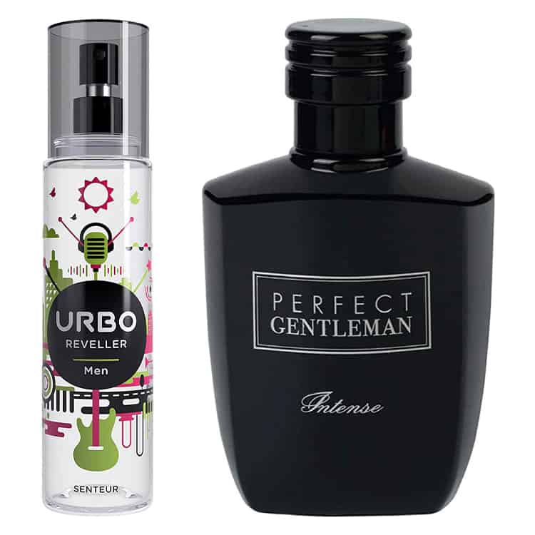 ادو پرفیوم مردانه Art and Parfum Perfect Gentleman Intense به همراه بادی اسپلش URBO Reveller حجم 100 میلی لیتر