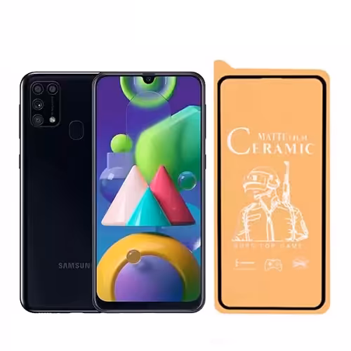 محافظ صفحه نمایش سرامیکی مناسب برای گوشی سامسونگ Galaxy M31s