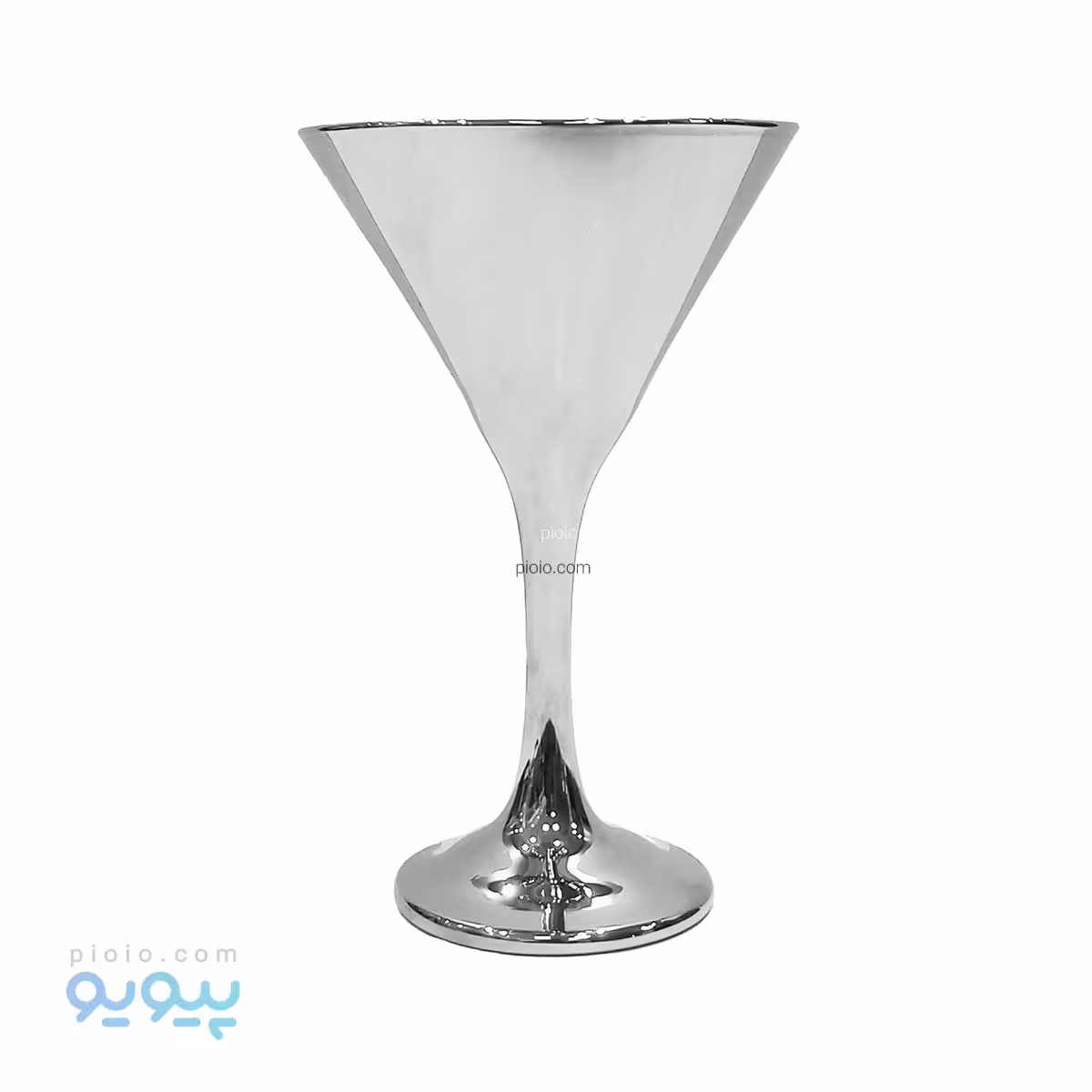 بستنی خوری پایه بلند 6 عددی آینه ای