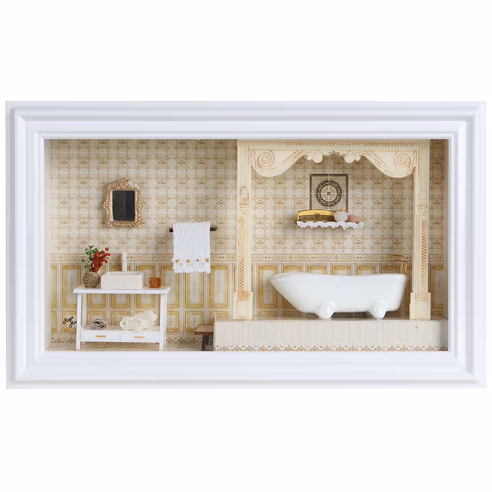 تابلو سه بعدی مدل آوینا(حمام)