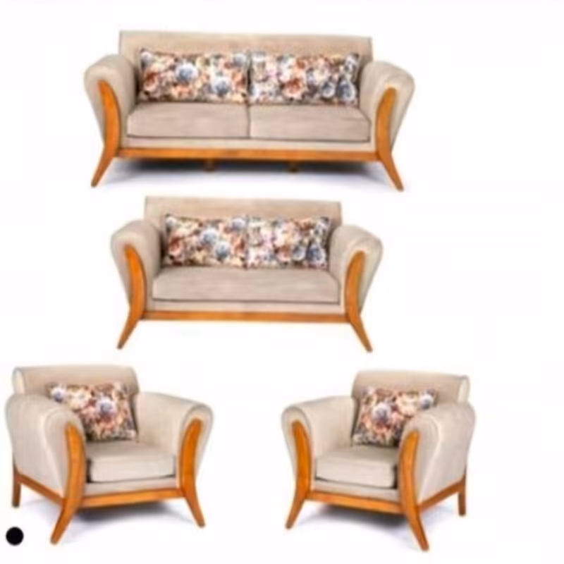مبلمان اسکارلت پایه چوبی 7 نفره. هزینه ارسال با مشتری (پس کرایه)